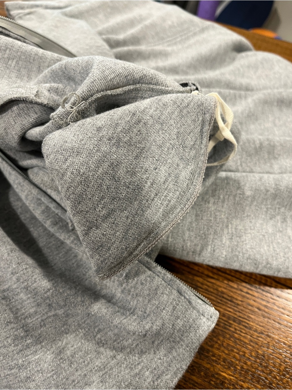 Vintage Gray Long-Sleeve mini Dress size 16 - Picture 8 of 13